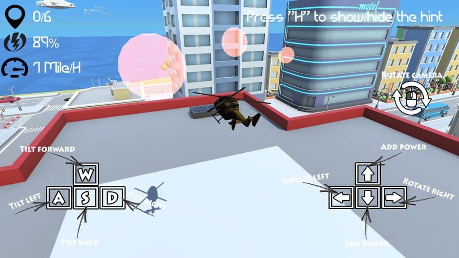 Unmanned helicopter screenshot 1
