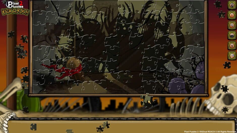 Pixel Puzzles 2: RADical ROACH screenshot 4