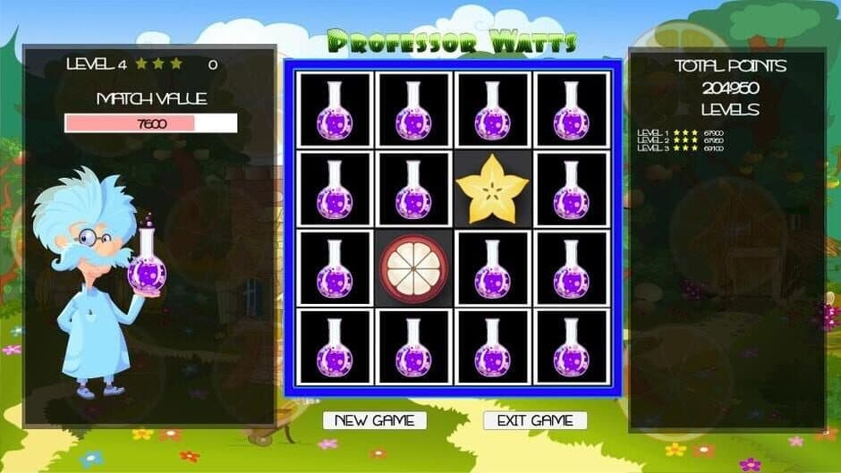 Professor Watts Memory Match Fresh Fruit screenshot 4