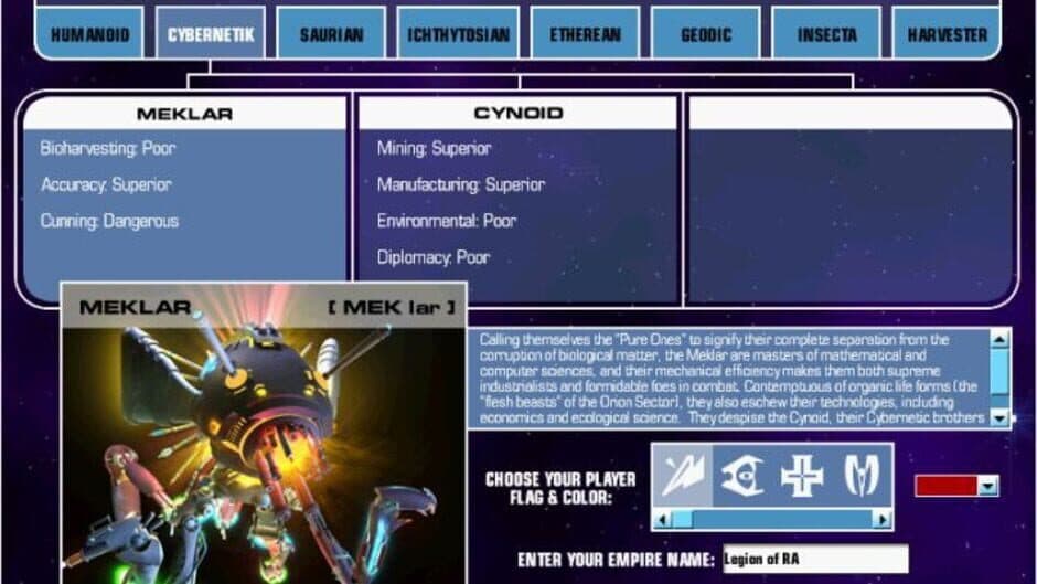 Master of Orion 3 screenshot 4