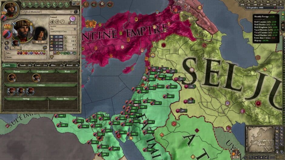 Crusader Kings II - Sword of Islam screenshot 4