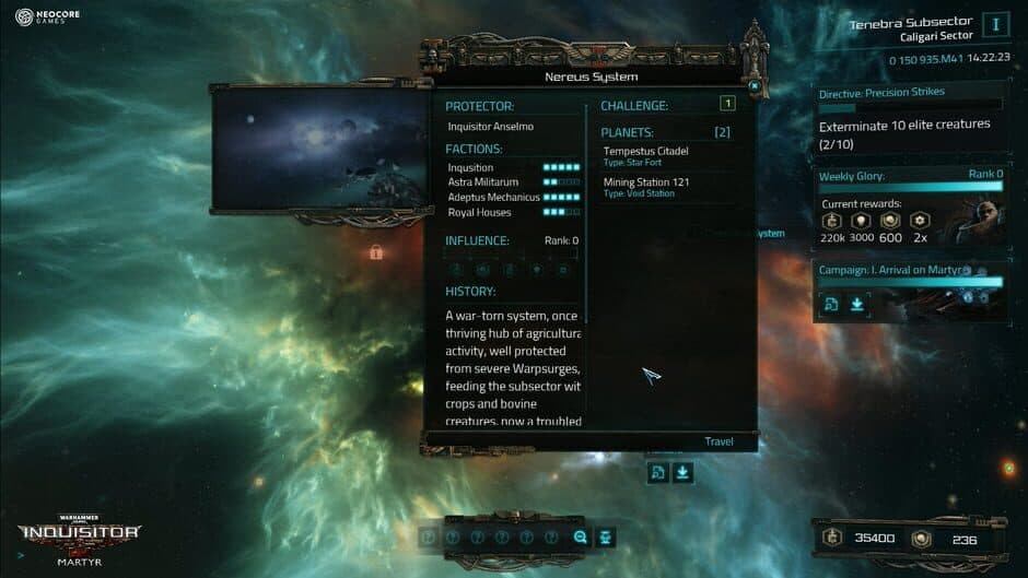 Warhammer 40,000: Inquisitor - Martyr screenshot 1