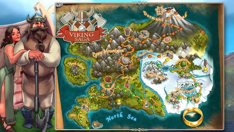 Viking Saga: The Cursed Ring screenshot 2