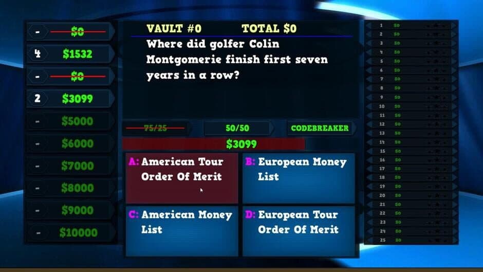 Trivia Vault Golf Trivia screenshot 5
