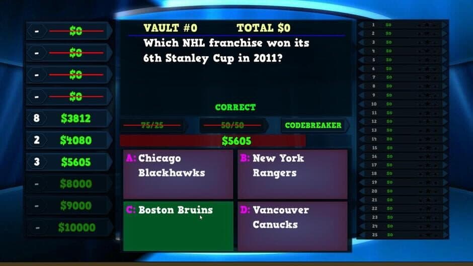 Trivia Vault Hockey Trivia screenshot 1