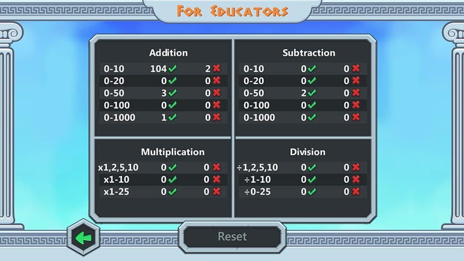 Zeus vs Monsters - Math Game for kids screenshot 4