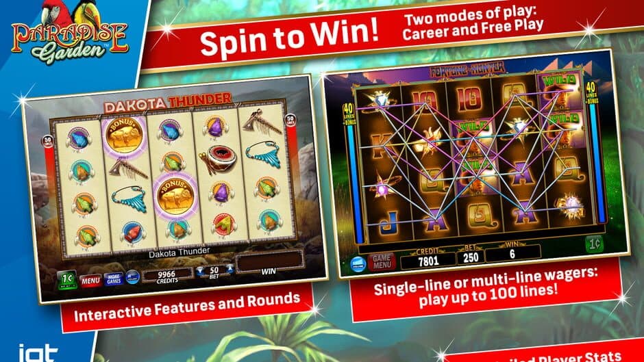 IGT Slots Paradise Garden screenshot 1