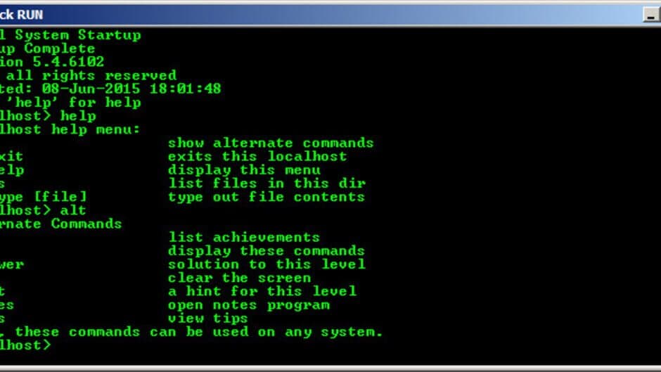 Hack Run screenshot 1