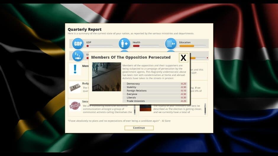 Democracy 3: Africa screenshot 3