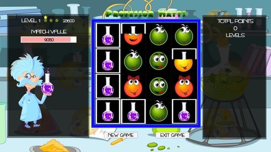 Professor Watts Memory Match: Expressions screenshot 1
