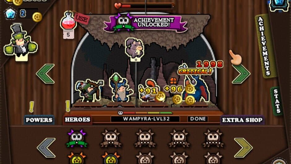 Tap heroes screenshot 3