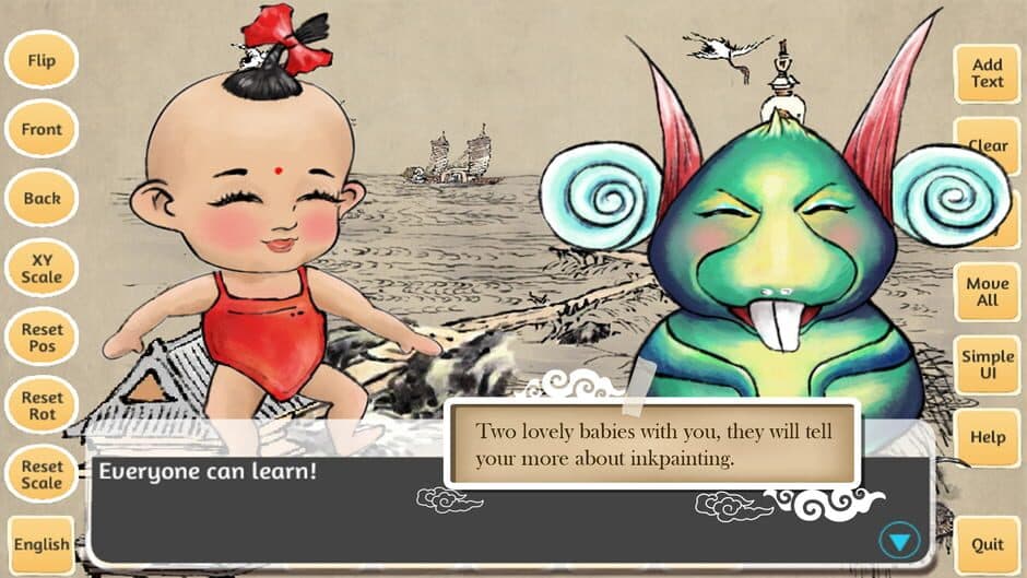 Chinese Ink Painting Puzzle & Creator screenshot 4
