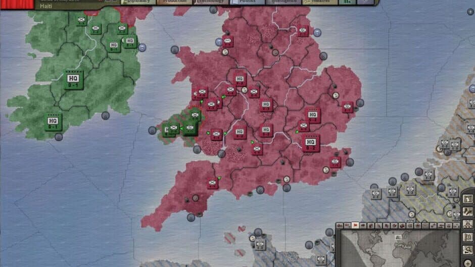 Hearts of Iron III - Collection screenshot 1