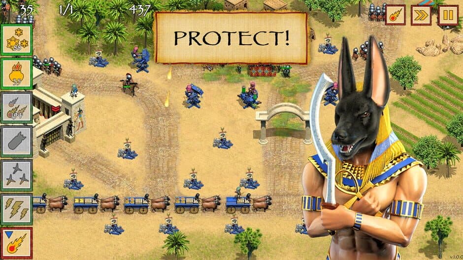 Defense of Egypt: Cleopatra Mission screenshot 1