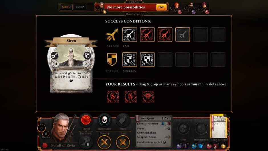 The Witcher Adventure Game screenshot 1