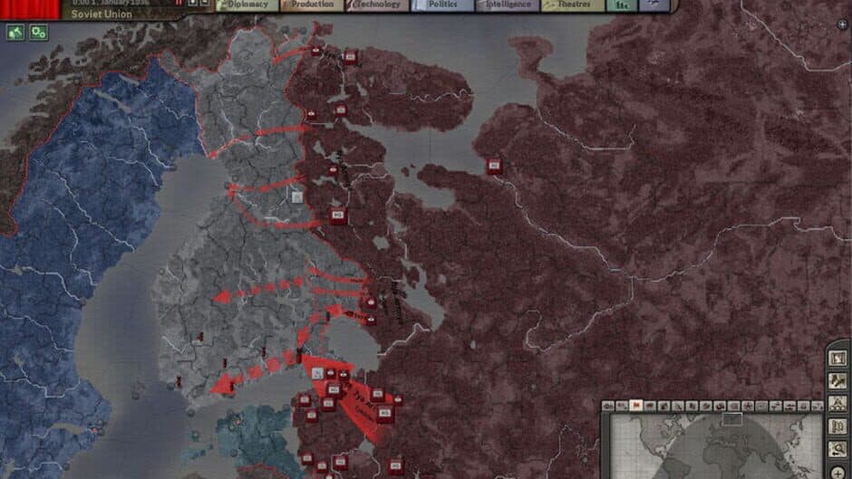 Hearts of Iron III - Collection screenshot 2