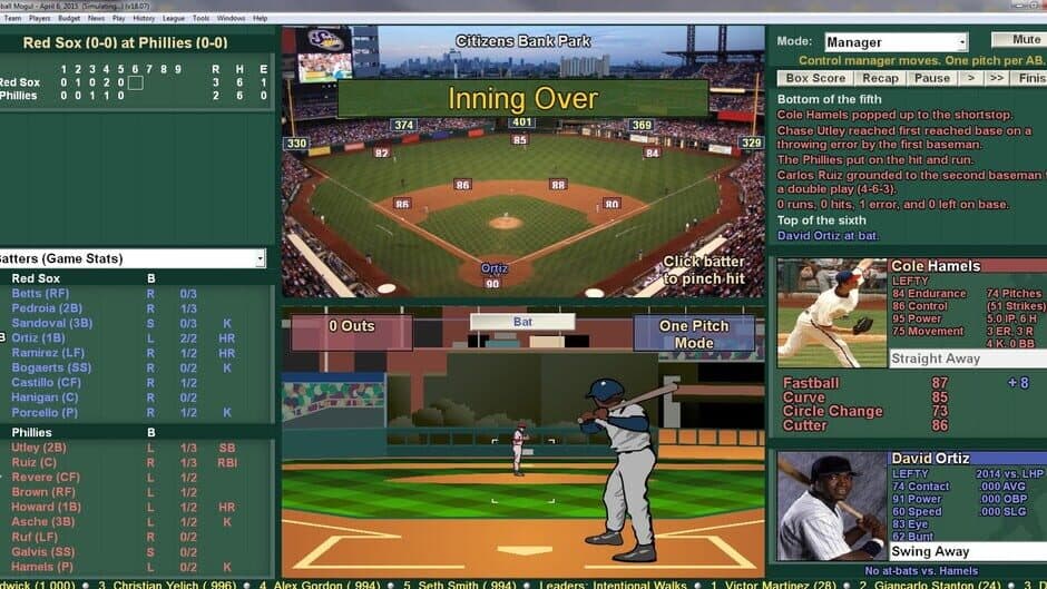 Baseball Mogul Diamond screenshot 1