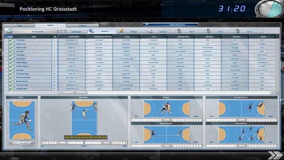 Handball Manager - TEAM screenshot 2
