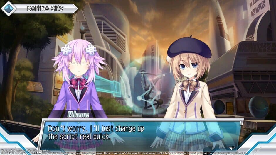 MegaTagmension Blanc + Neptune VS Zombies screenshot 4