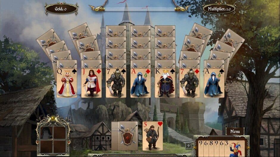 Legends of Solitaire: Curse of the Dragons screenshot 5