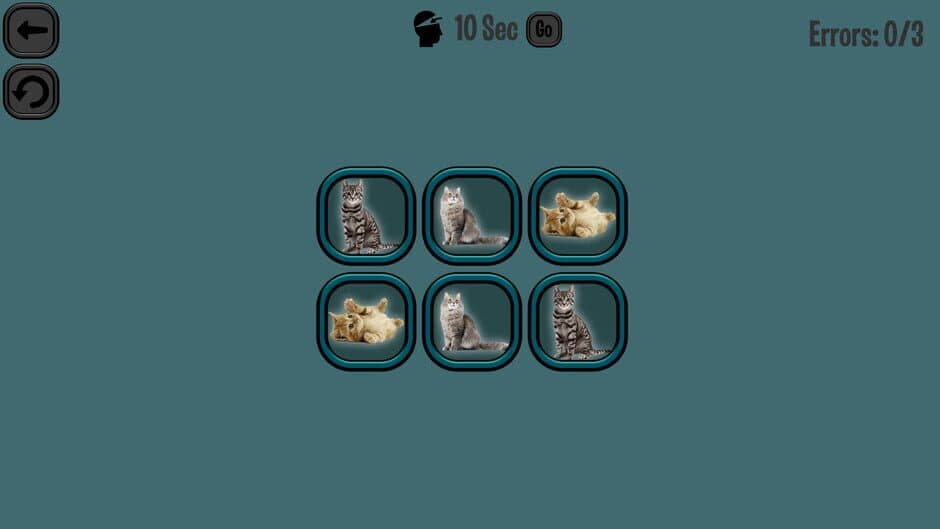 Animals Memory: Cats screenshot 3
