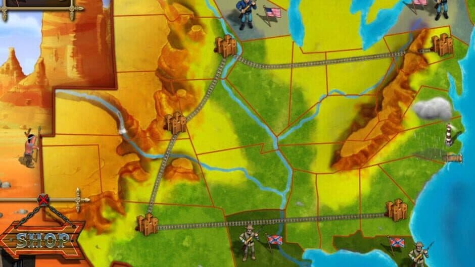 The Bluecoats: North vs South screenshot 1