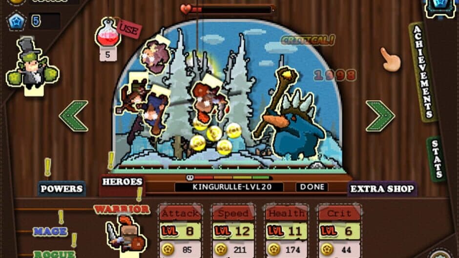 Tap heroes screenshot 5