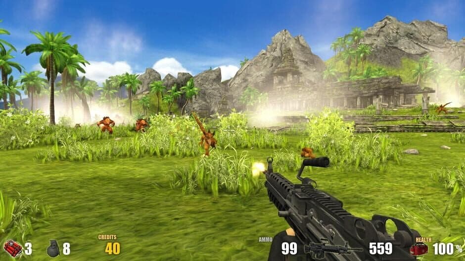 Action Alien: Tropical screenshot 4