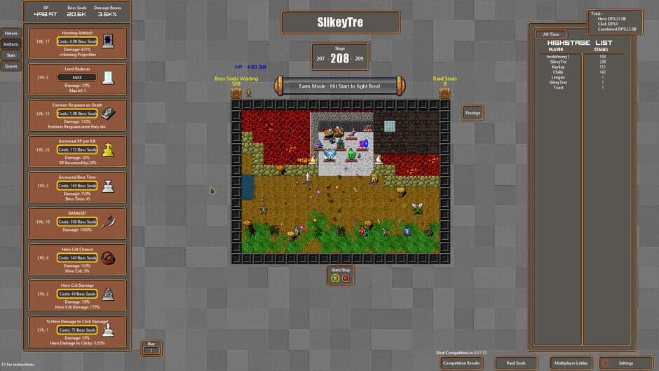 ClickRaid screenshot 2