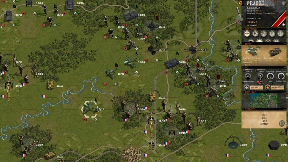 Klotzen: Panzer Battles screenshot 1