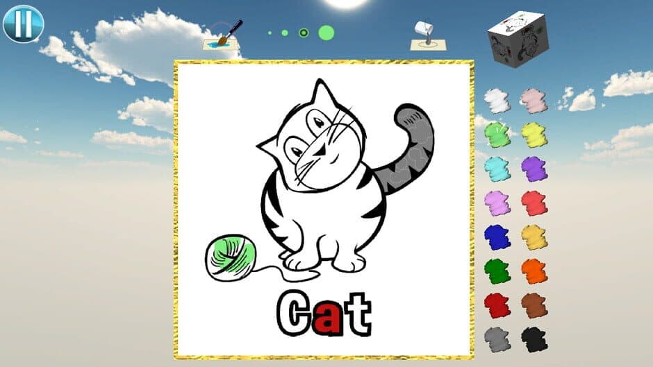 ABC Coloring Town screenshot 1