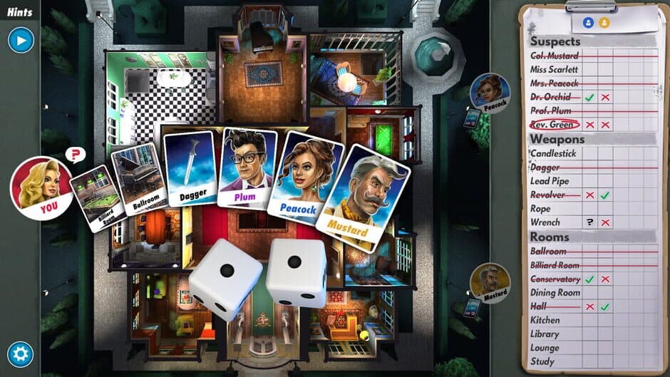 Cluedo screenshot 2