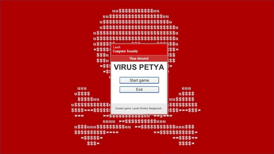 Virus Petya screenshot 2