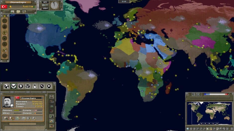 Supreme Ruler: The Great War screenshot 1