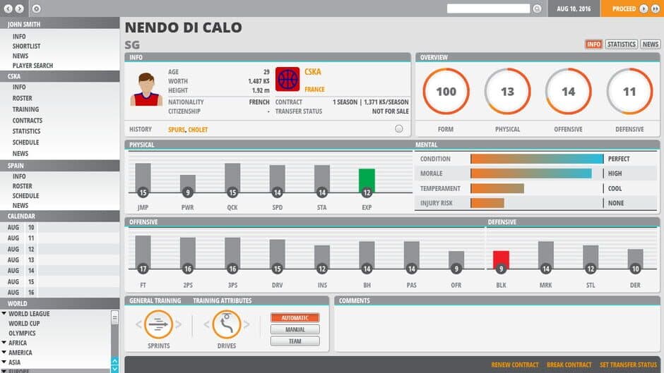 World Basketball Manager 2 screenshot 2