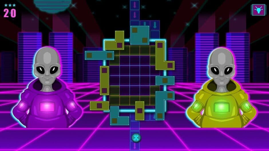 Neon Blocks 87 screenshot 2