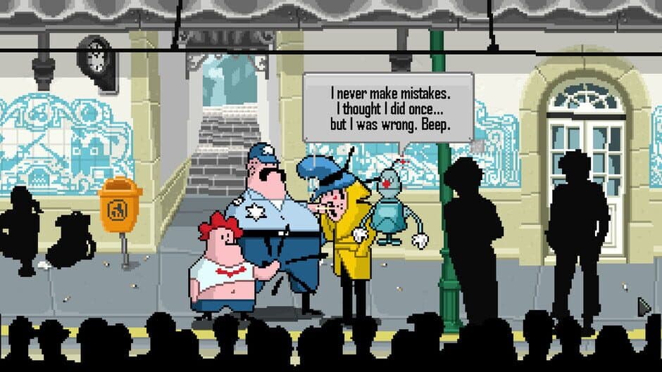 Detective Case and Clown Bot in: The Express Killer screenshot 1