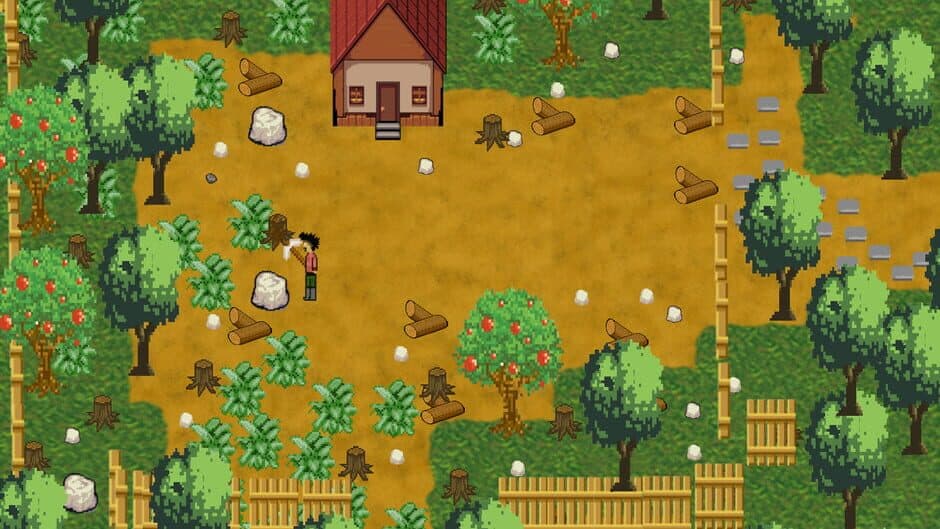 In the Village of Grandfather: Summer,Sun,Heat. screenshot 2