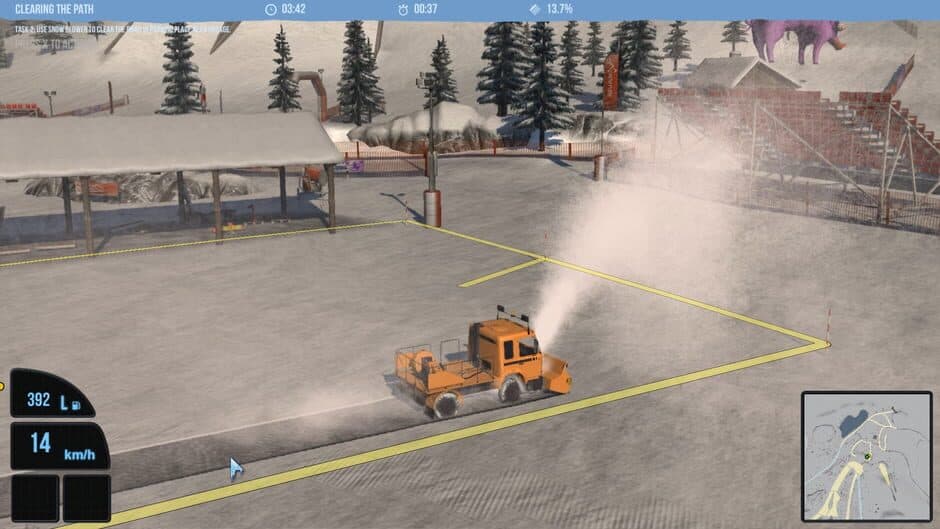 Snowcat Simulator screenshot 3