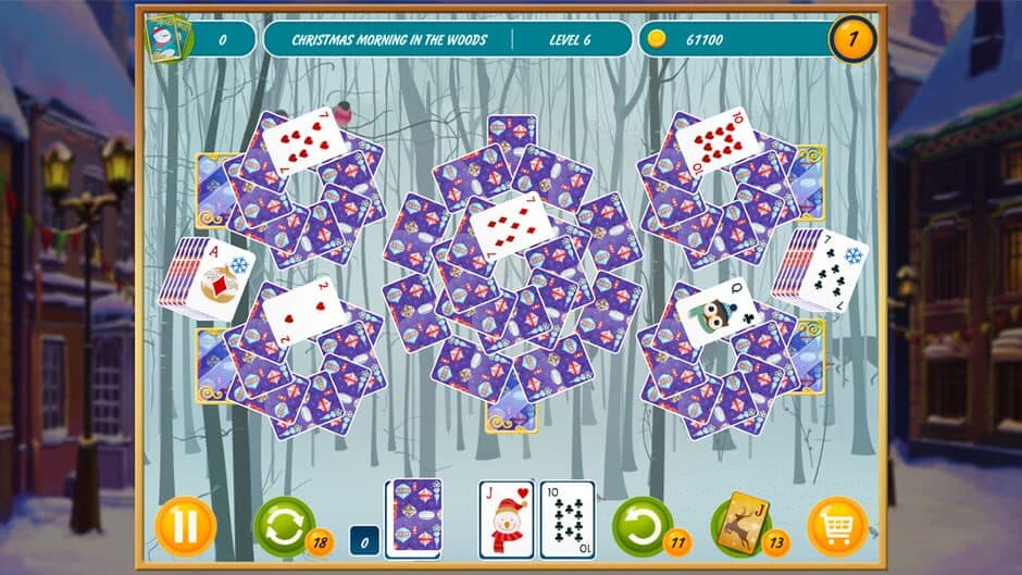 Solitaire Christmas. Match 2 Cards screenshot 2