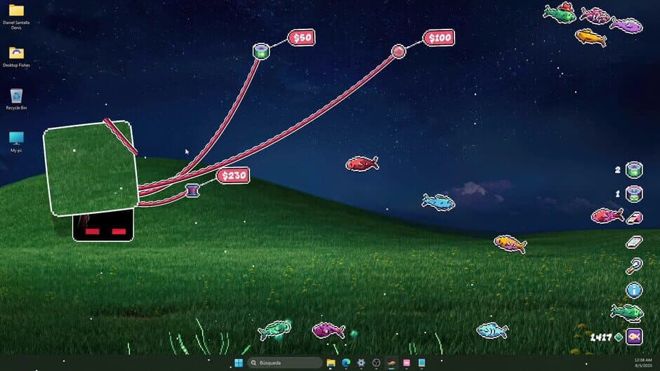Desktop Fishes screenshot 3