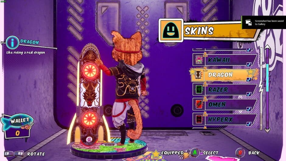 Gori: Cuddly Carnage - Dragon Skin Pack screenshot 1