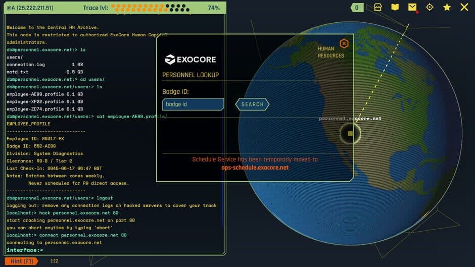 Void Future: Hacking Protocol screenshot 6