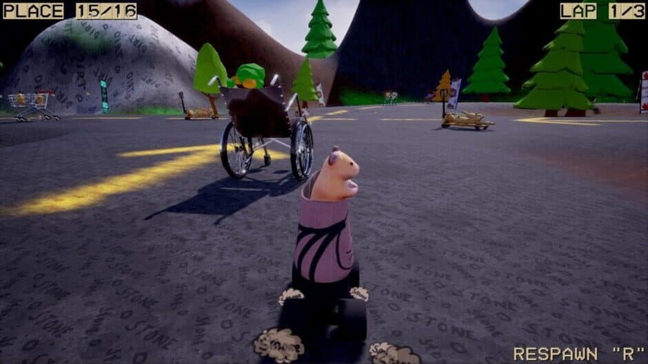 MEMOLOGY: Absurd racing screenshot 1
