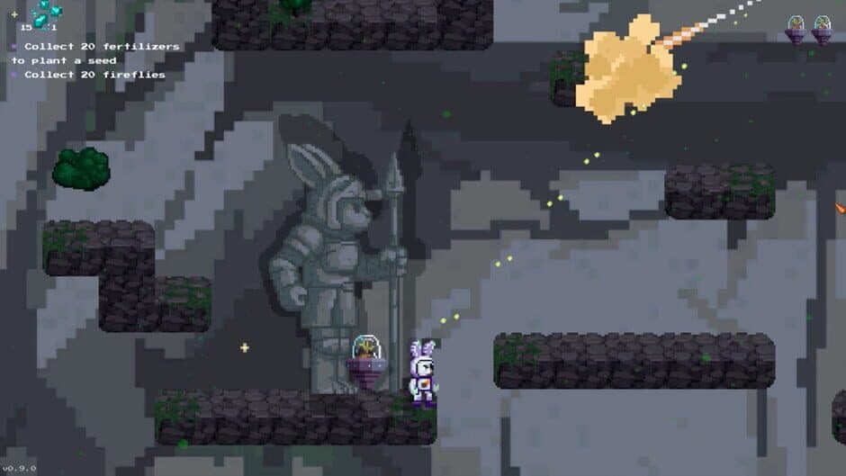 Bunny Space Odyssey: FlopHop screenshot 1