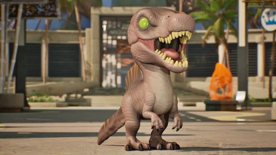 Funko Fusion - Jurassic World Rebirth Pack 1 - Zora Bennett and Spinosaurus screenshot 2