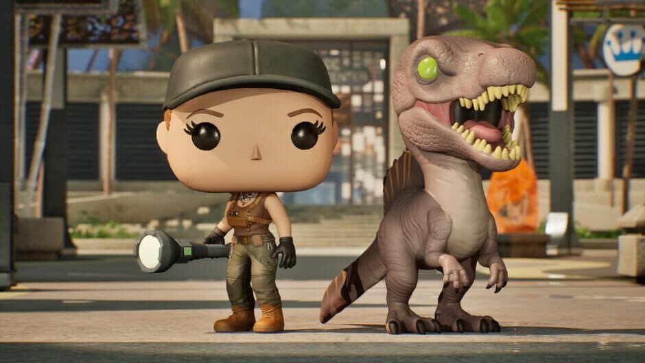 Funko Fusion - Jurassic World Rebirth Pack 1 - Zora Bennett and Spinosaurus screenshot 3