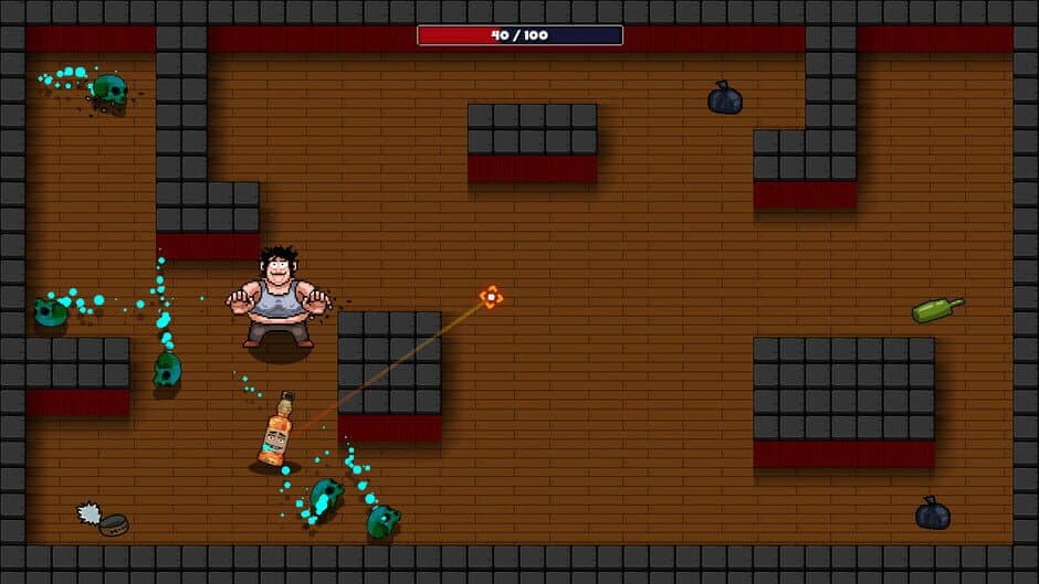 Skuf vs beer bottle party screenshot 1