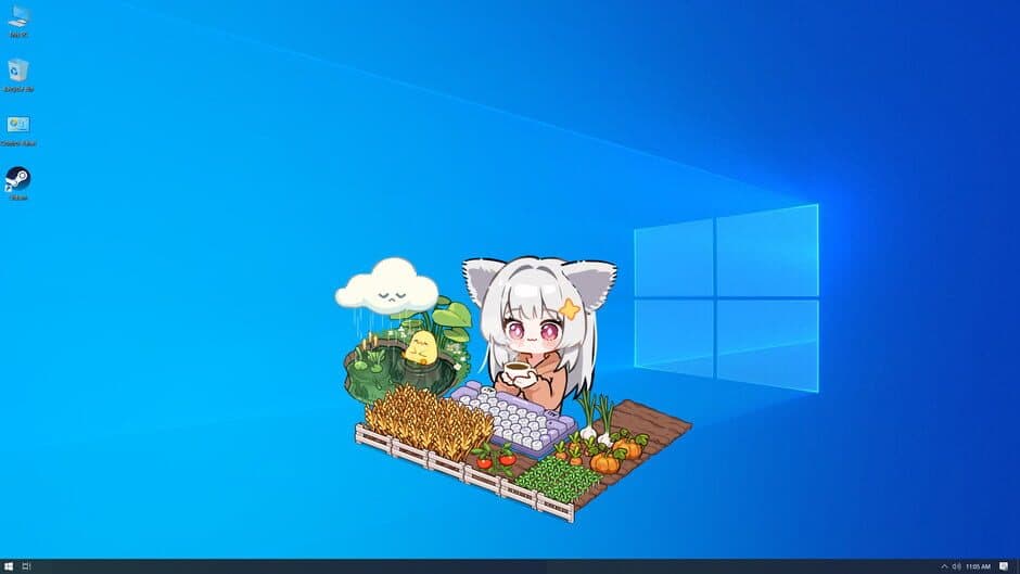 Nekotype Keyboard Cat Simulator screenshot 1