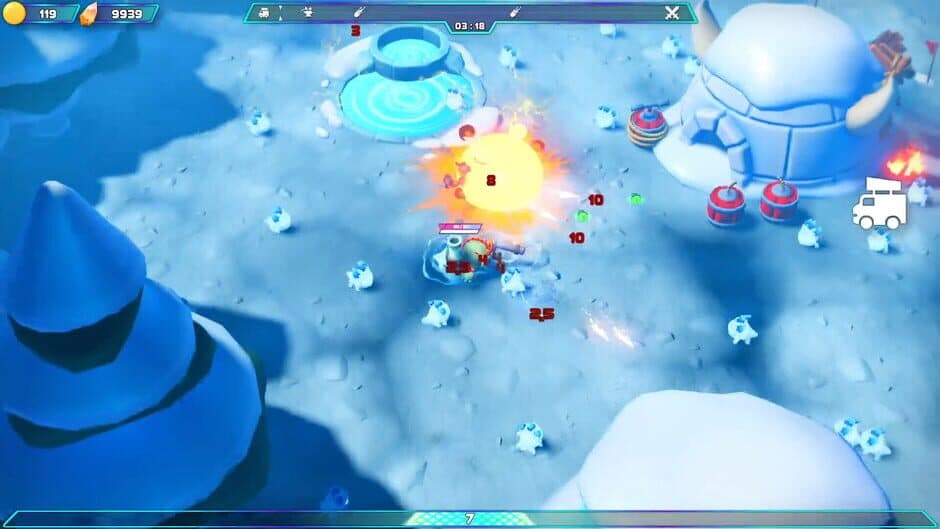 Dino-Ducks Mayhem screenshot 2